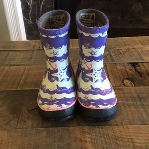 Size 5 Toddler Baby Bogs Rain Boots
